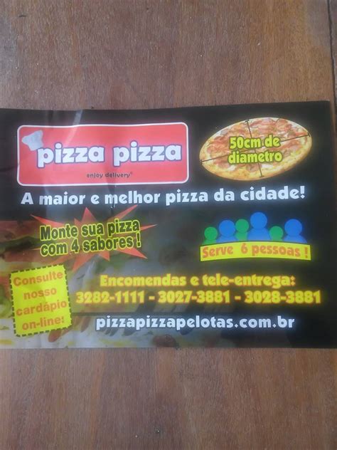 Menu At Pizza Pizza Pizzeria Pelotas