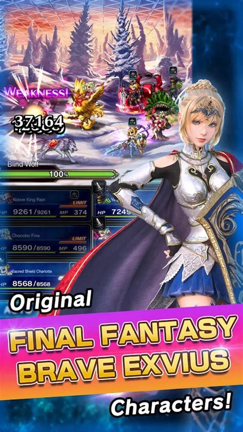 Final Fantasy Brave Exvius V8150 Mod Apk Damagedefense Multiplier