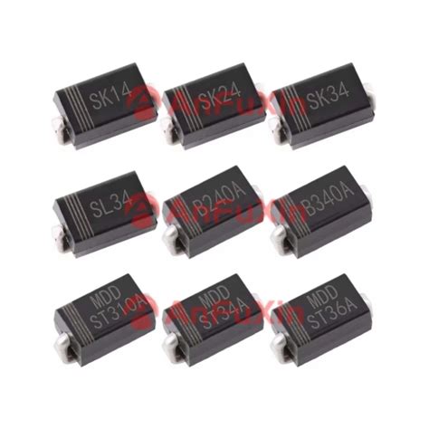 Schottky Diode Sk14 Sk24 Sk34 Sl34 St34 St36 St310 B240a B340a Sma(do ...