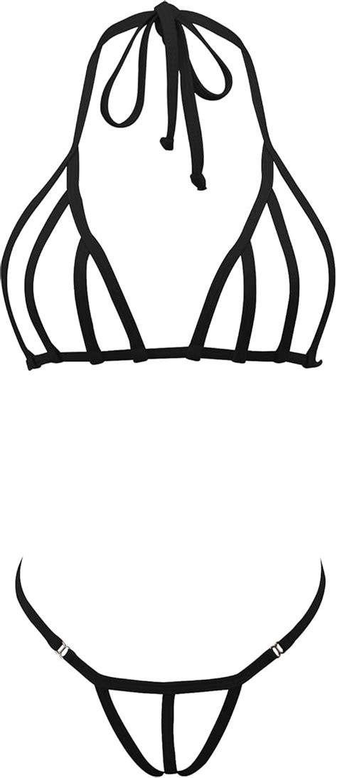SHERRYLO Micro Bikini Extreme G String Crotchless Bikinis Slutty Exotic Swimsuit Dancer Outfits