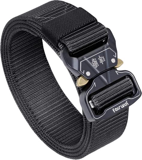 Amazon FAIRWIN Tactical Belt 1 5 Inch Belts For Mens Nylon Web