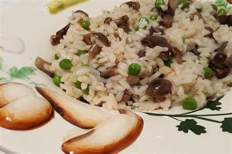 Risotto Con Funghi E Piselli Ricetta Di Fidelity Cucina