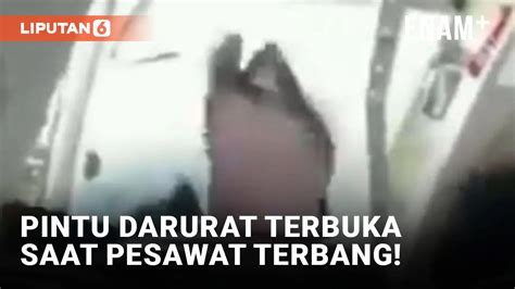 Viral Penumpang Buka Pintu Darurat Pesawat Saat Akan Mendarat Ini 5