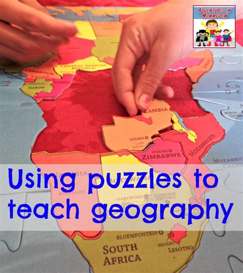 Using puzzles to teach geography