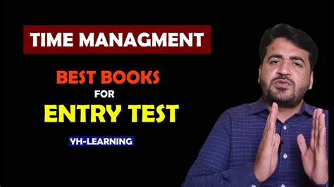 Best Book For Entry Test Time Management Best Books For Mcqs