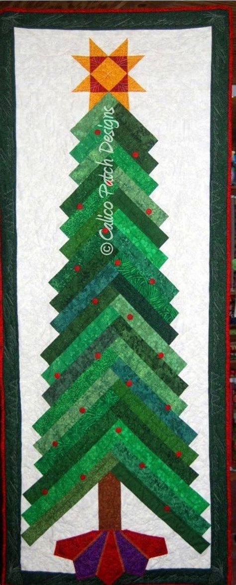 Christmas Tree Braid Quilt Pattern Calico Patch Designs Cp Jelly