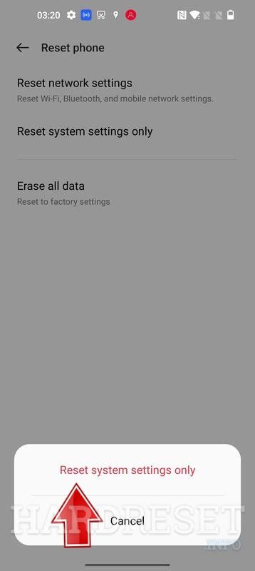 How To Reset Settings On Oneplus Nord N Hardreset Info