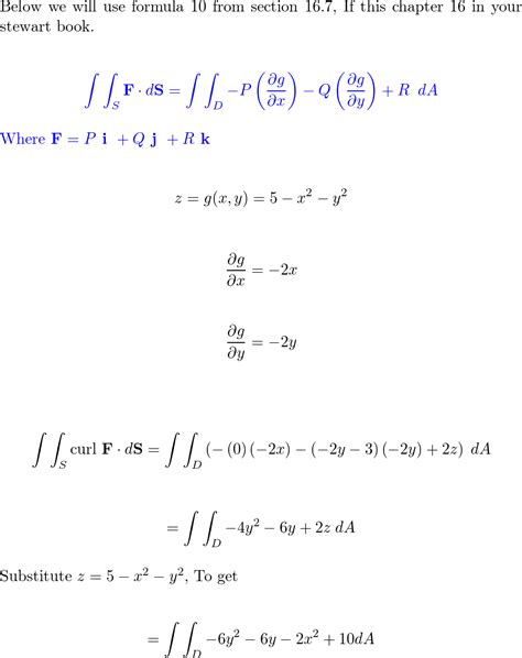 Verify That Stokes’ Theorem Is True For The Given Vector Fie Quizlet