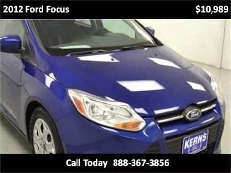 Ford Focus Used Cars St Marys Oh Youtube