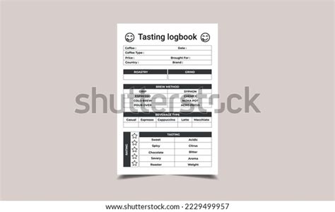 Tasting Logbook Images Stock Photos Vectors Shutterstock