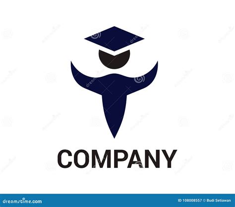 Student logo design 3 stock vector. Illustration of education - 108008557