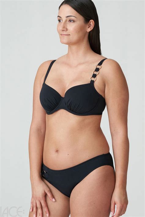 Primadonna Swim Damietta Bikini Bh Gerafft E H Cup Black Lace De