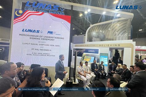 Lunas Signs Memorandum Of Understanding With Pt Pal Indonesia Lumut