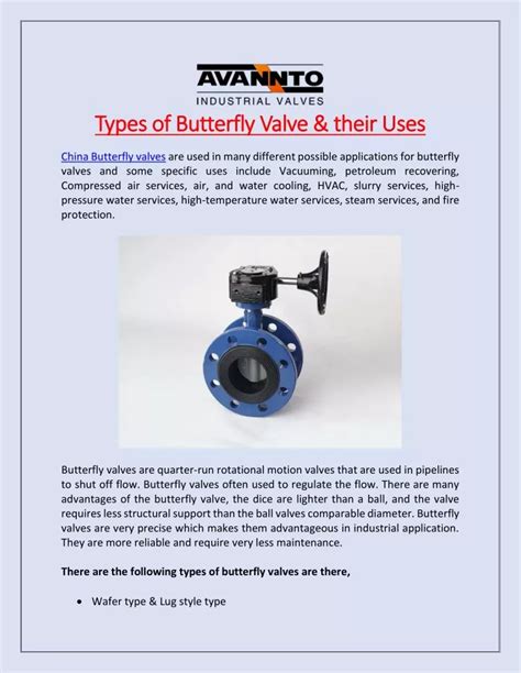 PPT - Types of Butterfly Valve & their Uses PowerPoint Presentation ...