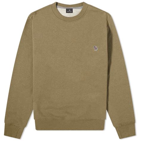 Paul Smith Zebra Crew Sweat Khaki END