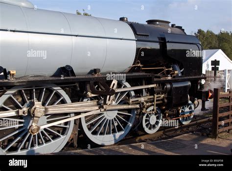 The New A1 Class Steam Locomotive Tornado At Quorn Station On The