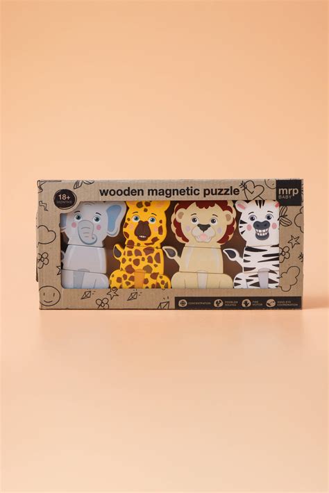 Wooden Magnetic Puzzle