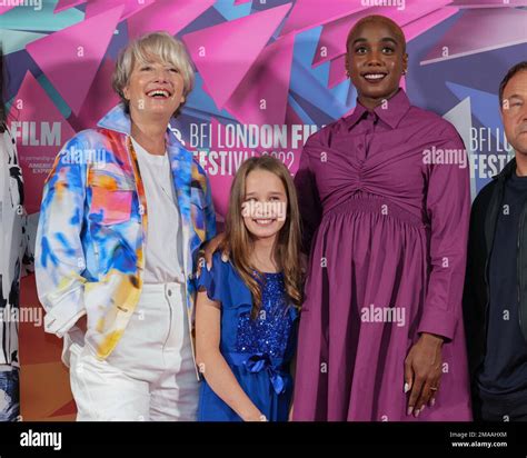 Emma Thompson Left Alisha Weir And Lashana Lynch Pose For