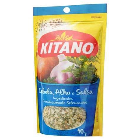 Cebola Alho E Salsa Kitano Pacote G Big Box Norte