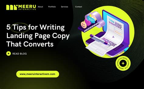 5 Tips For Writing Landing Page Copy That Converts Meeru Interactive