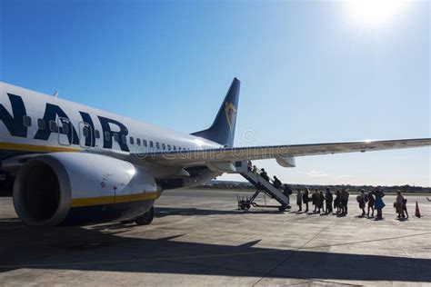 Alicante Espagne 18 Juin 2019 Logo De Ryanair Sur La Queue De L