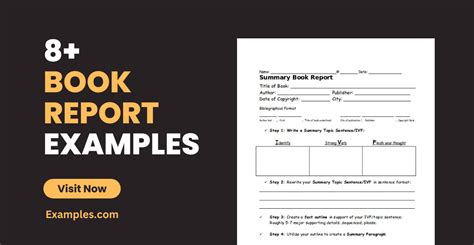 Book Report - 8+ Examples, How to Write, Format, DOC, PDF,