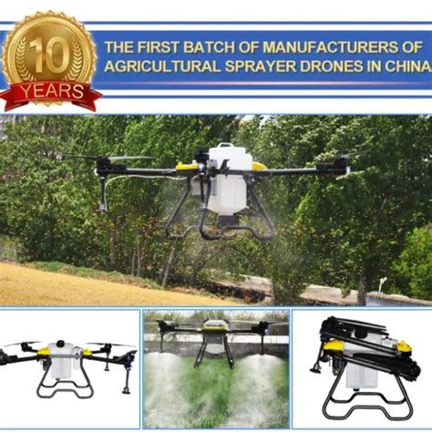 Seeding Fertilizer Spraying Crops Sprayer Uav Farm Drone L With App