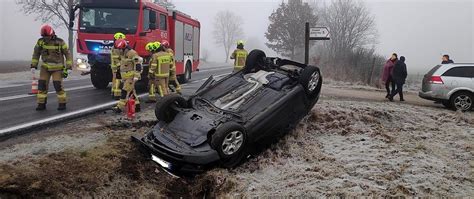 Wypadek drogowy na trasie Sulęcin Torzym Komenda Powiatowa Państwowej