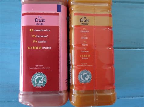 Naked Juice All Natural Smoothies PB P Design