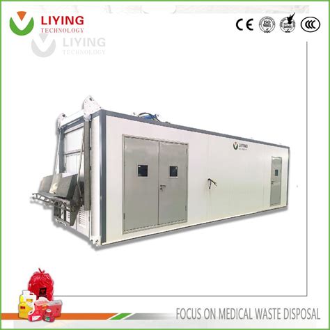 Non-Pollution Hospital Hazardous Medical Waste Disposal Microwave ...