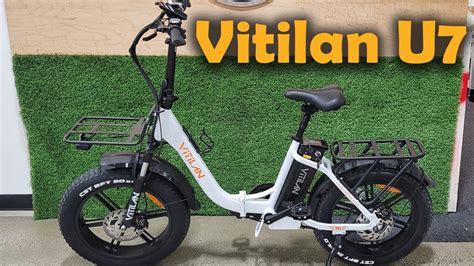 Vitilan U W Step Thru Folding Ebike Youtube