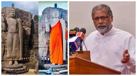 Probe into Avukana Buddha statue robe incident - Newswire