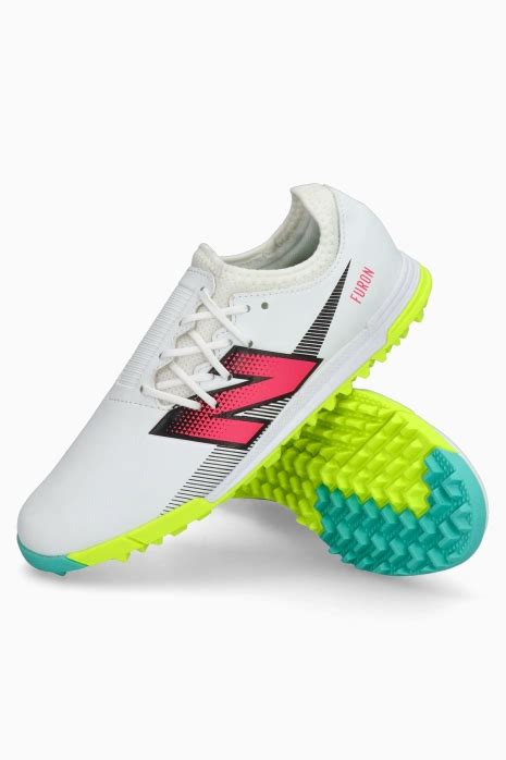 New Balance Furon V7 Dispatch TF Junior Blanco Botas de fútbol