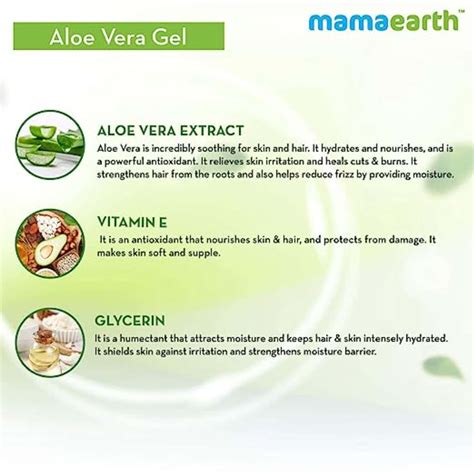 Buy MAMAEARTH ALOE VERA GEL FOR SKIN HAIR CARE 300 ML Online Get