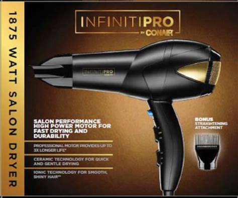 Conair Infiniti Pro Gold 1875 Watt Dryer, 1 ct - QFC