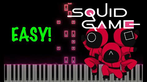 Squid Game Ost Way Back Then Easy Piano Tutorial Youtube