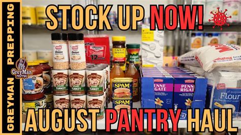 Stock Up Now Food Pantry Haul YouTube