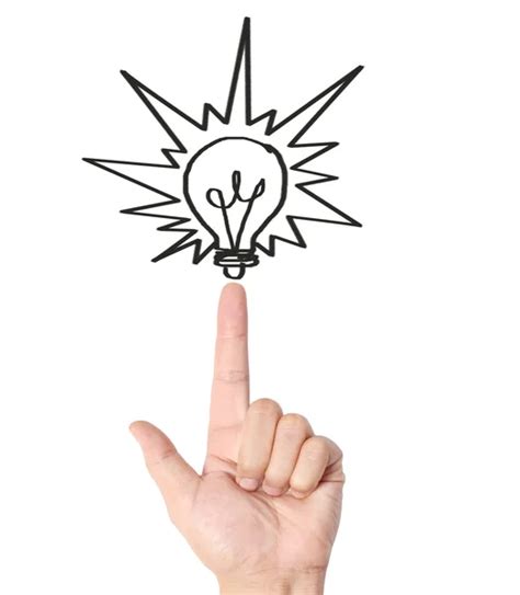 Hand Drawing Light Bulb Stock Photo By Aeydenphumi 57563271