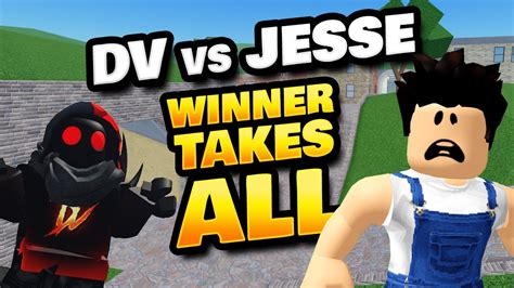 Can Jessetc Beat DV In Arsenal Winner Takes Loser S Coins In Roblox