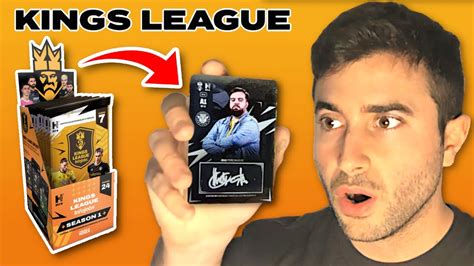 ABRO CARTAS DE LA KINGS LEAGUE Y SALE CARTA MÍTICA YouTube