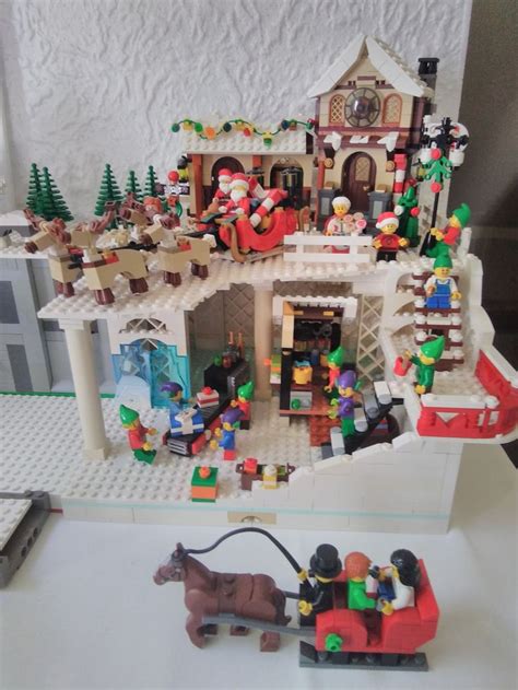 Pin By Tonya Pope On C Lego Ideas In Lego Christmas Village