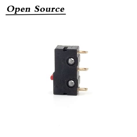 10db Mini Micro Limit Switch NO NC 3 Pins PCB terminálok SPDT 5A 125V