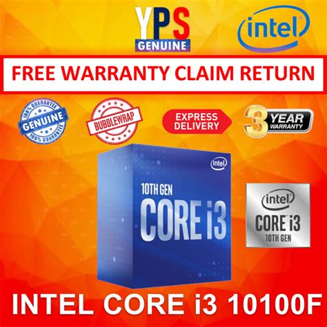 Intel Core I3 10100 I3 10100f I3 10105 I3 10105f I5 10400 I5