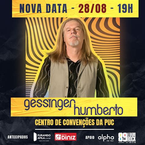 Humberto Gessinger em Goiânia neste domingo Patricia Finotti