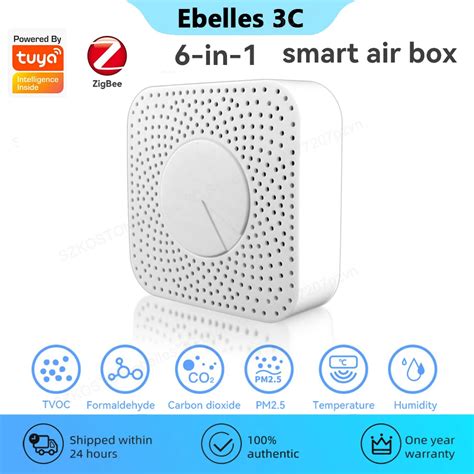 Zigbee Moniteur de qualité de l air Tuya Smart Air Box Test et Avis