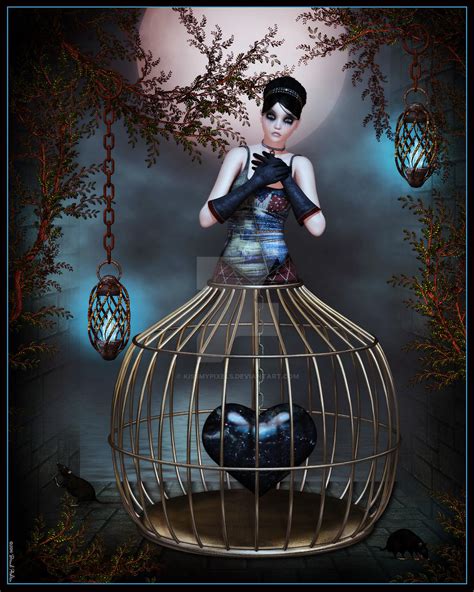 Caged Heart By Kissmypixels On Deviantart