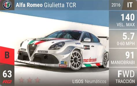 Igcd Net Alfa Romeo Giulietta Tcr In Top Drives