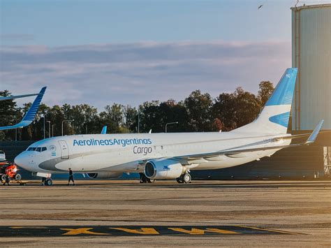 Aerolíneas Argentinas Presenta Su único Avión Exclusivo Para Cargas