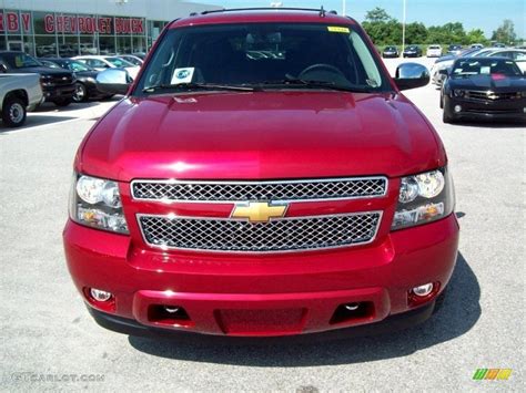 Crystal Red Tintcoat 2012 Chevrolet Suburban Ls 4x4 Exterior Photo