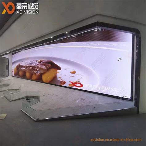 Full Color Indoor Outdoor Advertising Fixed Curved Digital Mobile